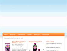 Tablet Screenshot of orangecrush.com.my